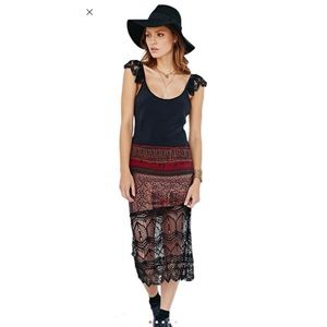 Stone Cold Fox Midi Dress Sz xs / s